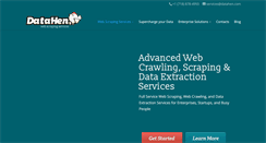 Desktop Screenshot of datahen.com