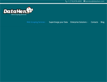 Tablet Screenshot of datahen.com
